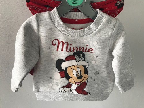 BNWT Primark Bebé Niña Disney Minnie Mouse Leggings \u0026 Sudadera Navidad |  eBay
