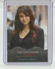 The Vampire Diaries Season 4 Trading Card #53 Nina Dobrev as Elena