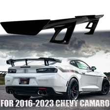 GLOSS BLACK TRUNK SPOILER WING FOR 2016-2023 CHEVY CAMARO ZL1 1LE STYLE LT RS SS