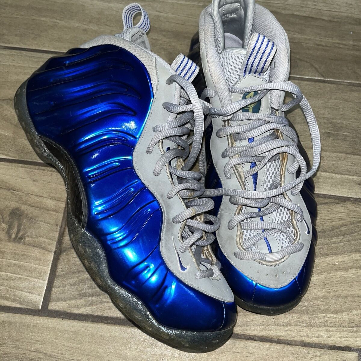 Nike Air Foamposite One Size 11 Penny Sport Royal Blue Grey Nike Air Foamposite One Size 11 Penny Sport Royal Blue Grey