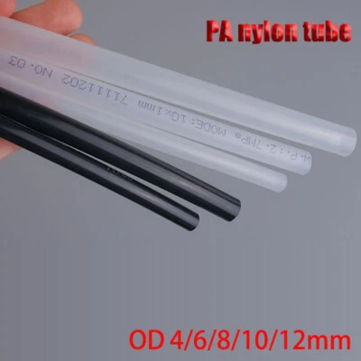 PA Nylon Tube Line Hose For Compressor Air Tubing Pneumatic Rigid Oil Pipe Water