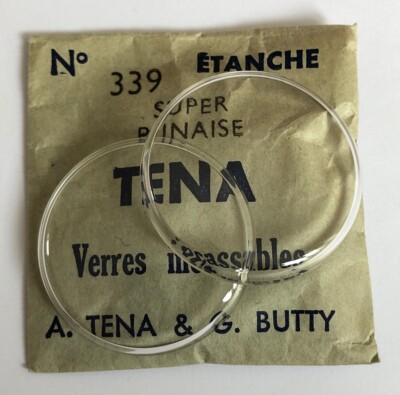 VERRE MONTRE 17.1 mm ÉTANCHE TENA BUTTY