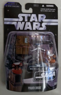 NEW HASBRO STAR WARS EPISODE V SAGA COLLECTION POWER DROID ACTION FIGURE! R143