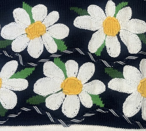 Vtg National Wildlife Cardigan Sweater Women’s L Embroidered Knit Naturecore 🌼 - Picture 2 of 6