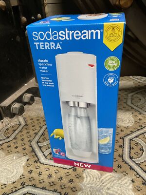 sodastream E-TERRA ホワイト 新品未開封品 Amazon.com: SodaStream E-TERRA Sparkling Water Maker (White