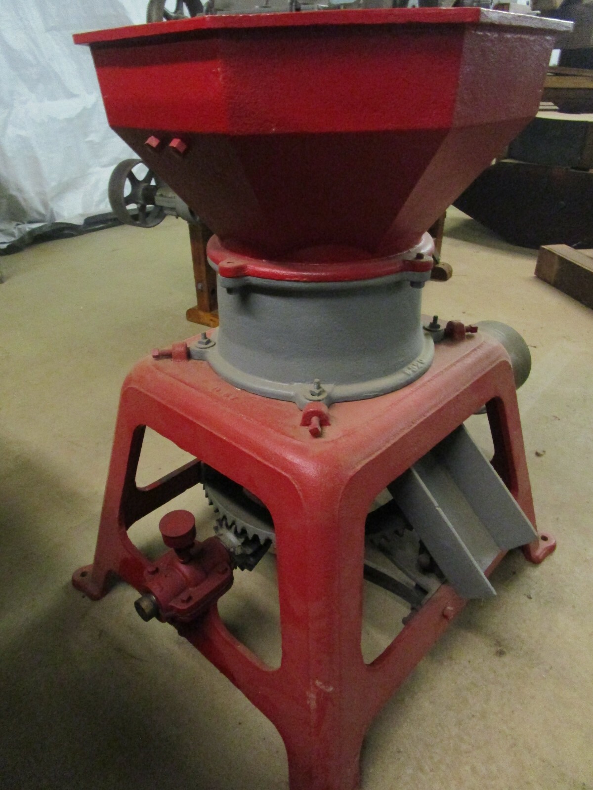 Antique Sprout Waldron & Co. Muncy PA Corn / Grain Grist Mill Burr Mill