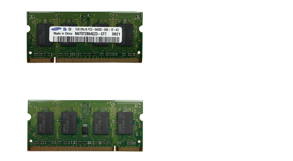 RAM SODIMM Micron MT8JSF12864HZ-1G1F1 1 Go 1Rx8 PC3-8500S - Imagen 3 de 3