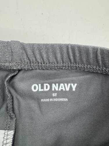 Old Navy Dark Grey Drawstring Athletic Pants Boys Size 5T - Picture 3 of 6