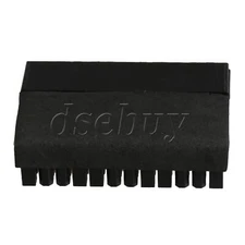 ATX 24pin 90 Degrees Angled Adapter for Desktop Pc Power Supply Black