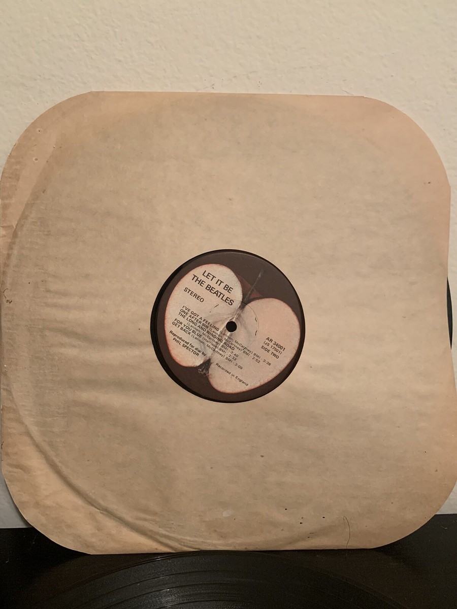 米LP Beatles Let It Be B003226301 Apple Records, Capit