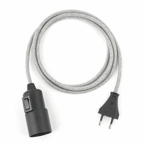 Cable textil lámpara péndulo | Montaje de interruptor y Eurosector (abrigo liso Thermopl.) - Imagen 46 de 60