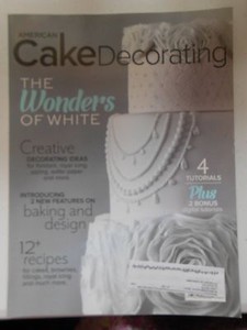 American Cake Decorating Magazine January February 2015 Ebay