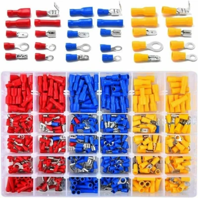 1200X Kabelschuhe Sortiment Box Auto KFZ Steckverbinder Satz Flachstecker Set De - Bild 1 von 4