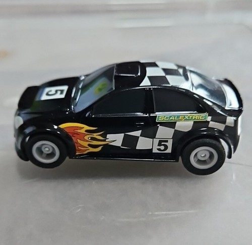 Hornby Micro Scalextric 12V 1:64 Slot Car Untested Black Car - Picture 2 of 8