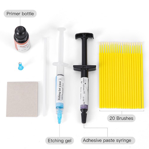 Dental Orthodontic Light Cure Composite Resin Etching Adhesive Etching Gel Set - Picture 5 of 12