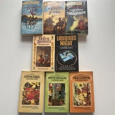 Katherine Kurtz Paperback Lot Lammas Night Archives Deryni King Kelson Complete