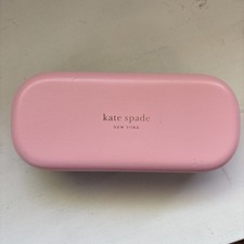Kate Spade Pink and Green Eyeglass Case