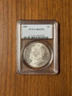 1887 MS62PL PCGS Morgan Silver Dollar