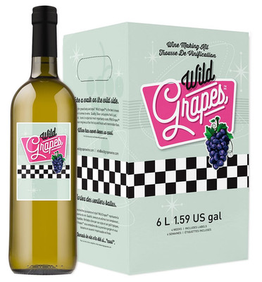 Premium DIY Wine Making Kits - Chardonnay Style - Makes up to 30 X 750Ml Bottles