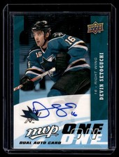 2009-10 Upper Deck MVP One on One Dual Devin Setoguchi/Kyle Turris AUTO 