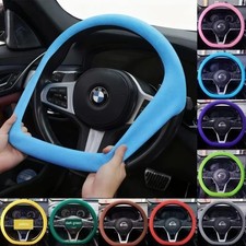 Non-slip Steering Wheel Cover Durable Silicone Car Elastic Glove Cover