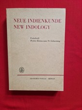Neue Indienkunde - New Indology ° Festschrif...
