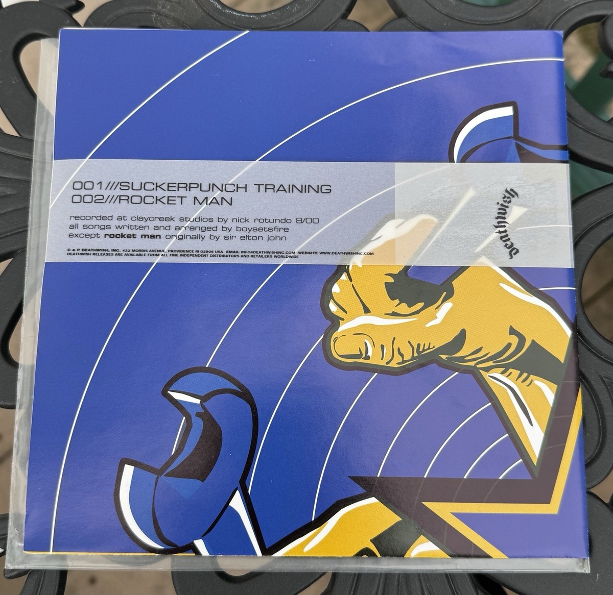 Boysetsfire Suckerpunch Training 青盤 Boy Sets Fire Suckerpunch Training 7” Blue Ignite Hot Water Music