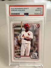 2020 Bowman Draft - Jordan Walker #BD-57 (RC)