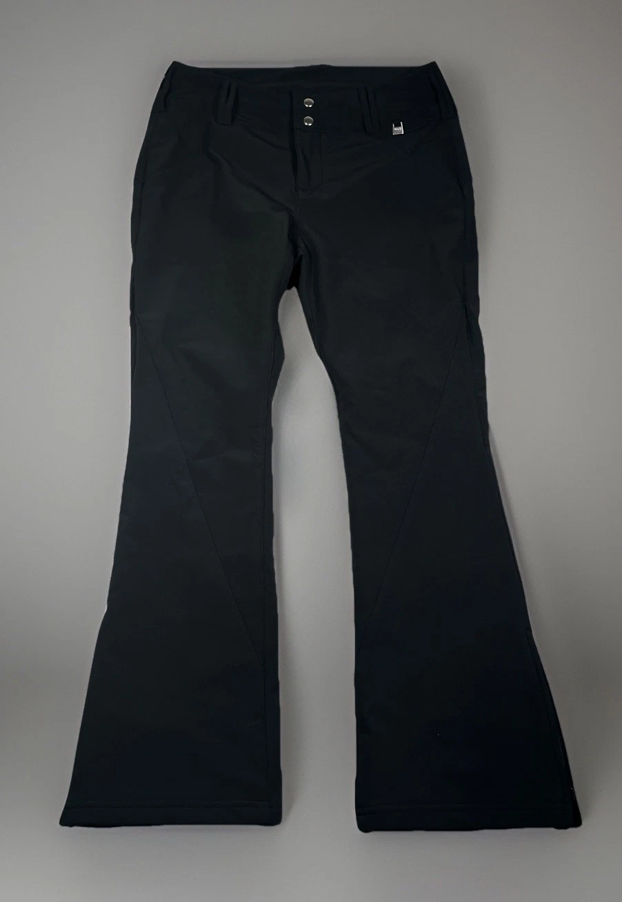 NILS Women's Melissa Insulated Ski Pant Size-10 Black Waterproof/Breathable-NWOT