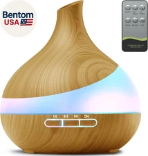 500ML Essential Oil Diffuser: Aroma Diffuser with Remote Control for Hotel Spa Y