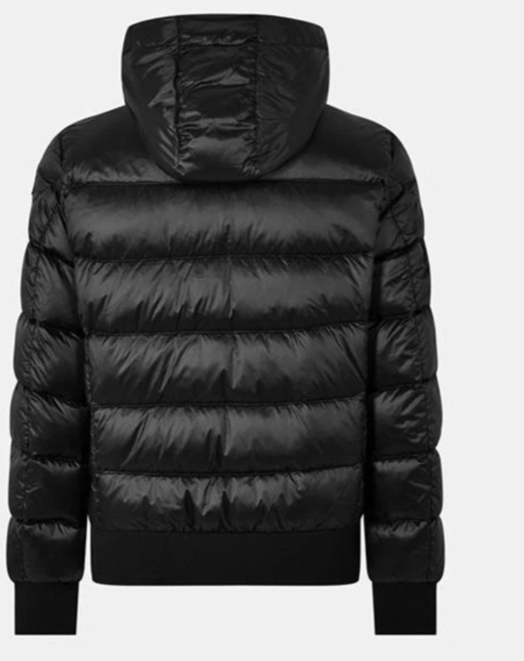 Parajumpers Pharrell Short Puffer Jacket - Men's Black, Large, Faulty image 2