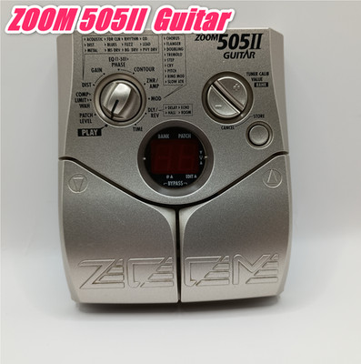 ZOOM 505II Gitarren-Multieffektpedal   getestet   kein Netzteil   nur Gerät...