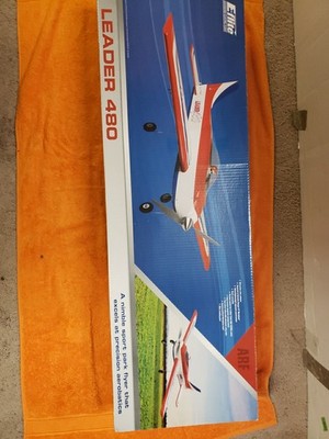 E-flite ARF Model - Leader 480 RC Lelectric Plane - 43'' Wingspan - New