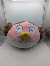 Angry Birds Star Wars Princess Leia JUMBO Plush  16" 2012 CWT Collection Used