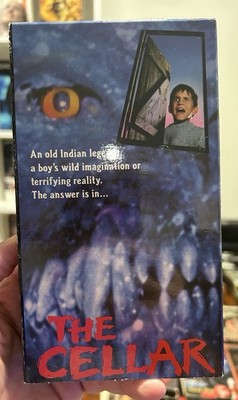 The Cellar Horror VHS Movie South Gate 1990 Mega Rare Vtg SCREENER/ PROMO