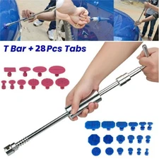 Car Body Dent Puller Hammer Bridge Lifter Tool Paintless Hail Remover Repair Kit