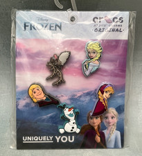 Crocs Jibbitz Uniquely You DISNEY Frozen Shoe Charms 5 Pack