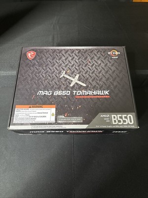 Brand New! MSI MAG B550 TOMAHAWK Gaming Motherboard AMD MAG-B550-TOMAHAWK - NEW!