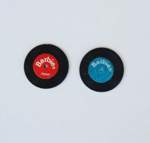 Vintage Barbie Skipper Doll Records Disc Dance Party Have Fun Platter Party 1633