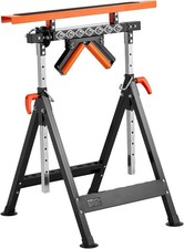 4-in-1 Roller Stand 33-50" Adjustable Heavy Duty 440lb Table Saw Support