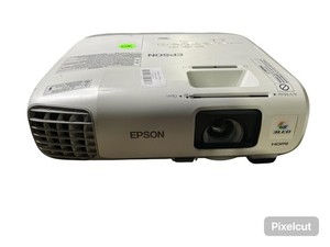 Epson PowerLite965H Grade C  LCD Projector H682A No Adapter 0 to 1000 Lamp Hours