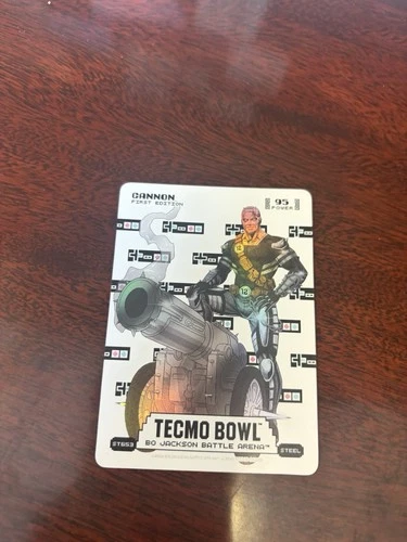 Bo Jackson Battle Arena Tecmo Bowl #ST653 Cannon Rich Gannon Sore Steel