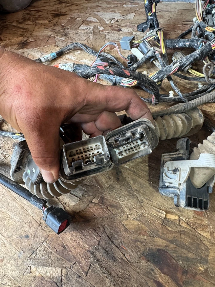 2006 Ford F350 Super Duty Crew Cab Door Wiring Wire Harness X4 Full Set - Image 4 of 4