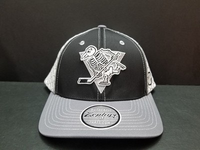 NEW Pittsburgh Penguins SKELETON Halloween NHL Hat Cap Zephyr | eBay