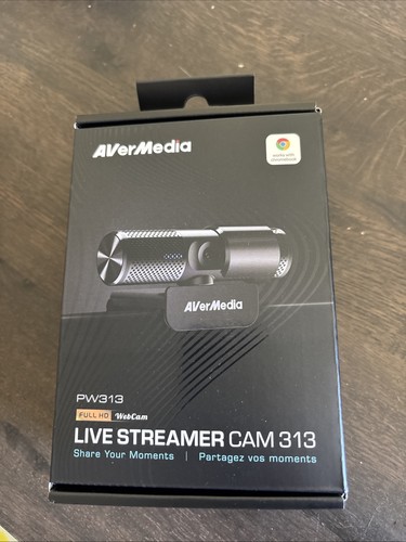 AVerMedia PW313 Live Streamer CAM 313 Full HD 1080P Streaming Webcam - 第 1/3 張圖片