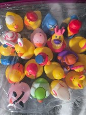 Rubber Ducks in Bulk Assortment Duckies for Jeep Ducking, Bath Toys 20 Piece 