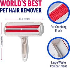 Pet Hair Remover Roller  Reusable Dog  Cat Fur Cleaner for Couch  Car