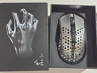 FinalMouse Starlight Pro Tenz Small Wireless Gaming Mouse CLEAN + Lizard Skins