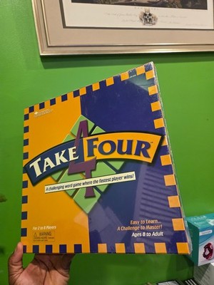 Take 4 Four - Family Word Board Game By Learning Resources - Ages 8+