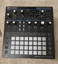 Novation Circuit Mono Station in original box With Decksaver